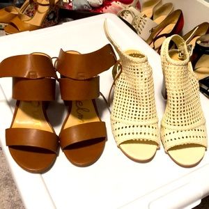 Sam Edelman block heel bundle